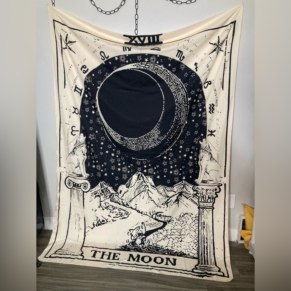 The Moon wall tapestry